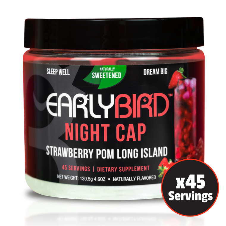 Night Cap - Stevia Strawberry Pom Long Island