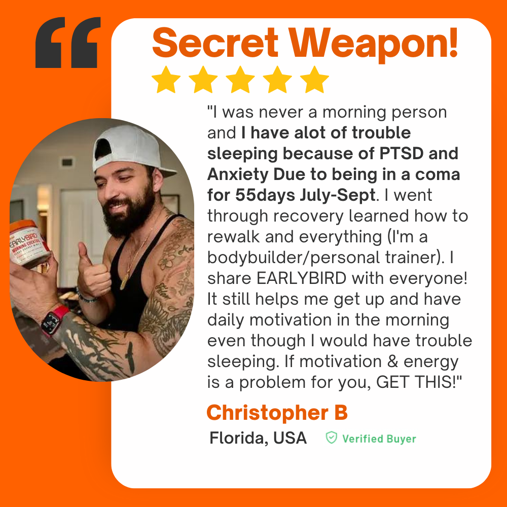 VIP EarlyBird Morning Cocktail w/ Free Cocktail Shaker