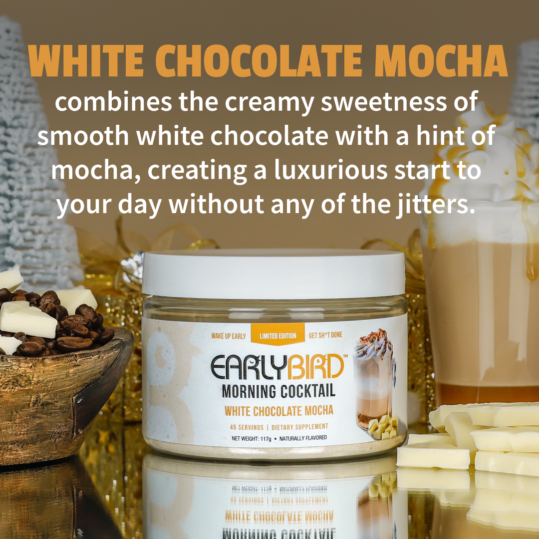 Limited Edition White Chocolate Mocha Morning Cocktail