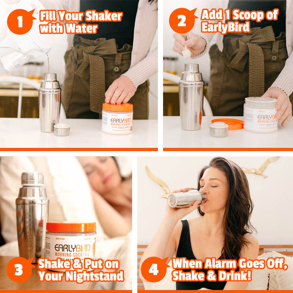 VIP EarlyBird Morning Cocktail w/ Free Cocktail Shaker