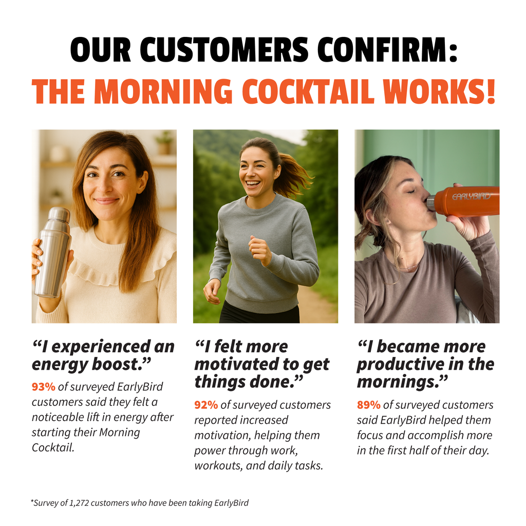 VIP EarlyBird Morning Cocktail w/ Free Cocktail Shaker