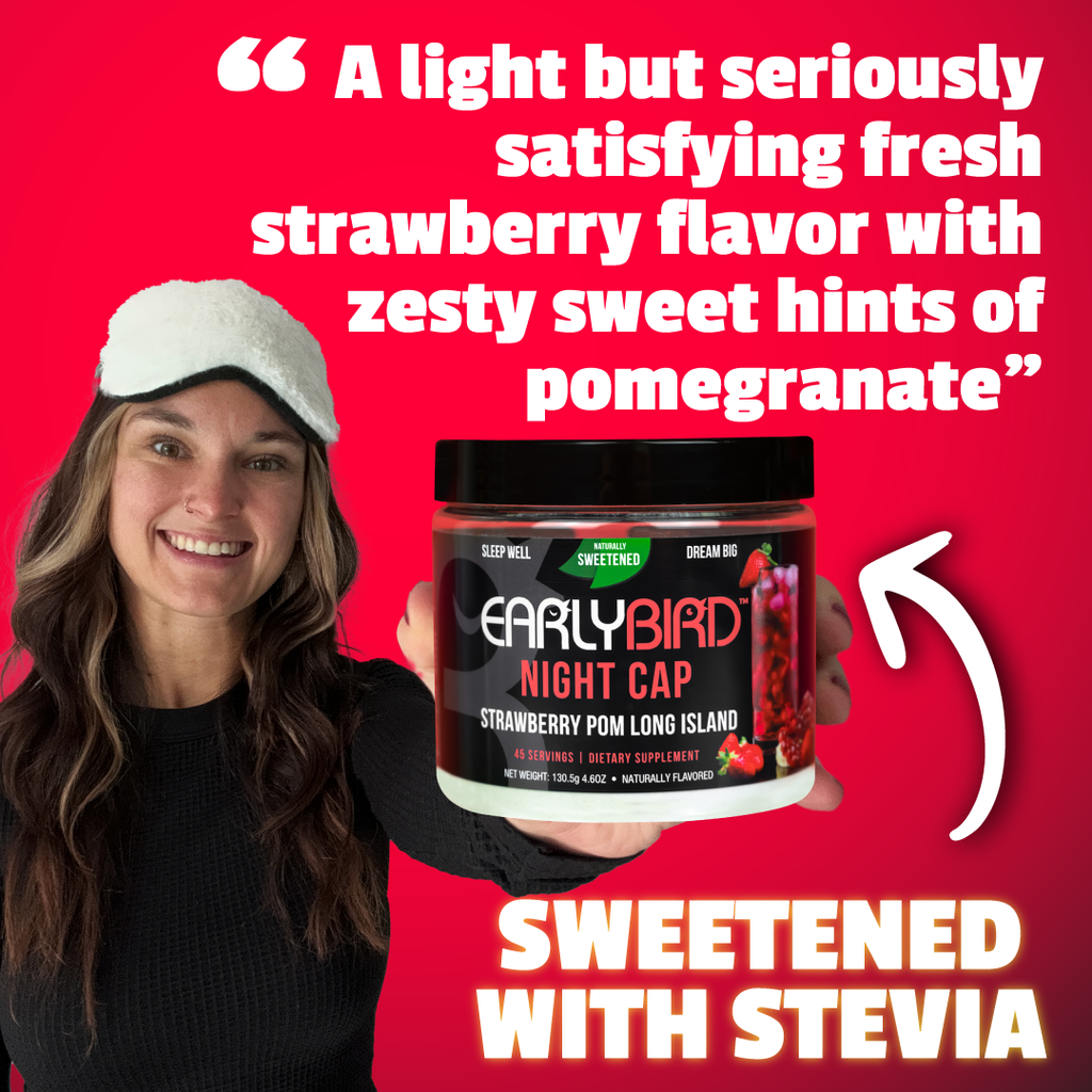 Naturally Sweetened with Stevia - Strawberry Pom Long Island Night Cap