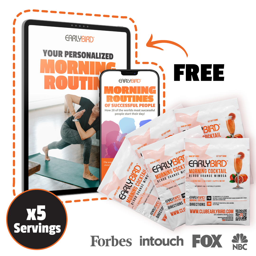 FREE 5-Day Morning Cocktail Sample Pack w/ Free Bonuses - Renews in 14 days for 45 serving tub + FREE Cocktail Shaker ($54), then 1 tub every 6 weeks