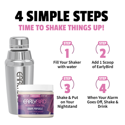 EarlyBird Morning Cocktail Grape Popsicle