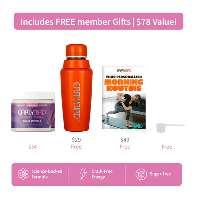 EarlyBird Morning Cocktail Grape Popsicle