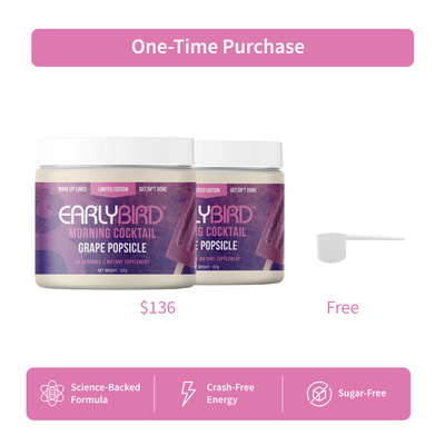 EarlyBird Morning Cocktail Grape Popsicle