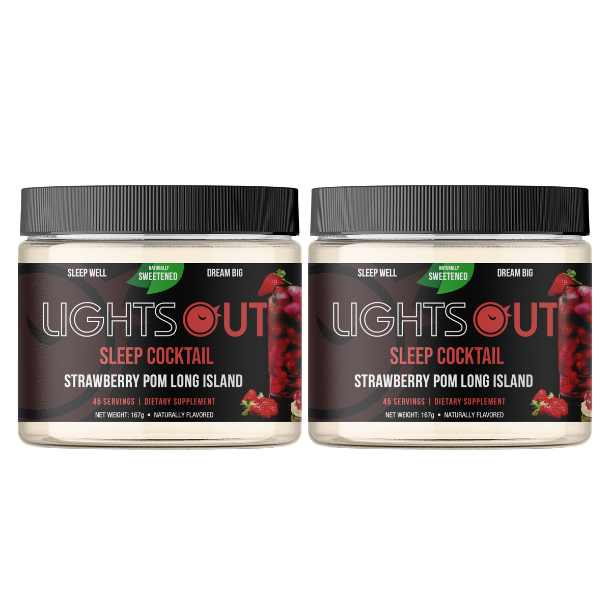 Lights Out Stevia Strawberry