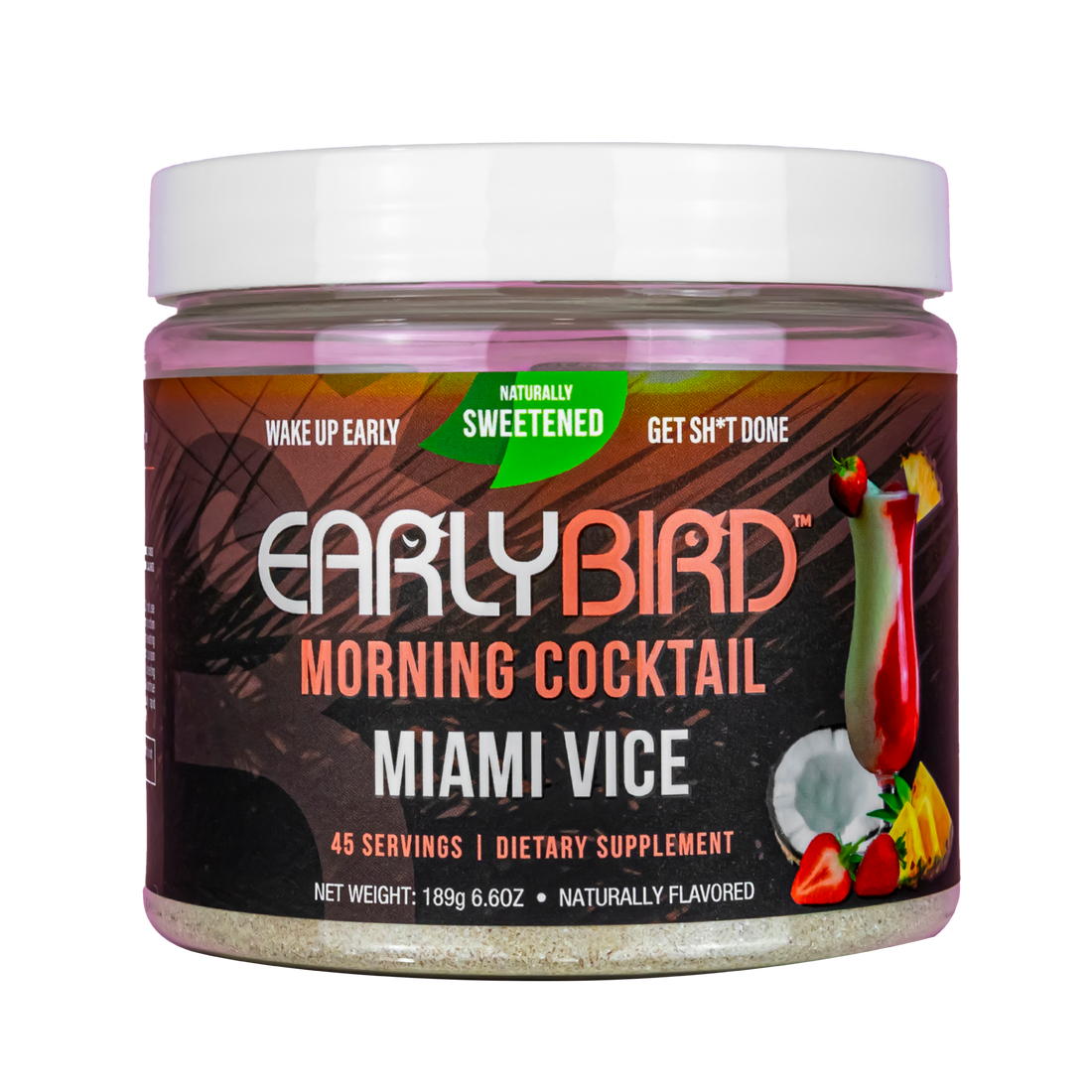 Morning Cocktail - Stevia Miami Vice