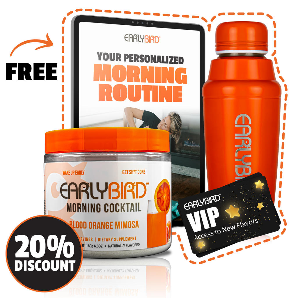 VIP EarlyBird Morning Cocktail w/ Free Cocktail Shaker