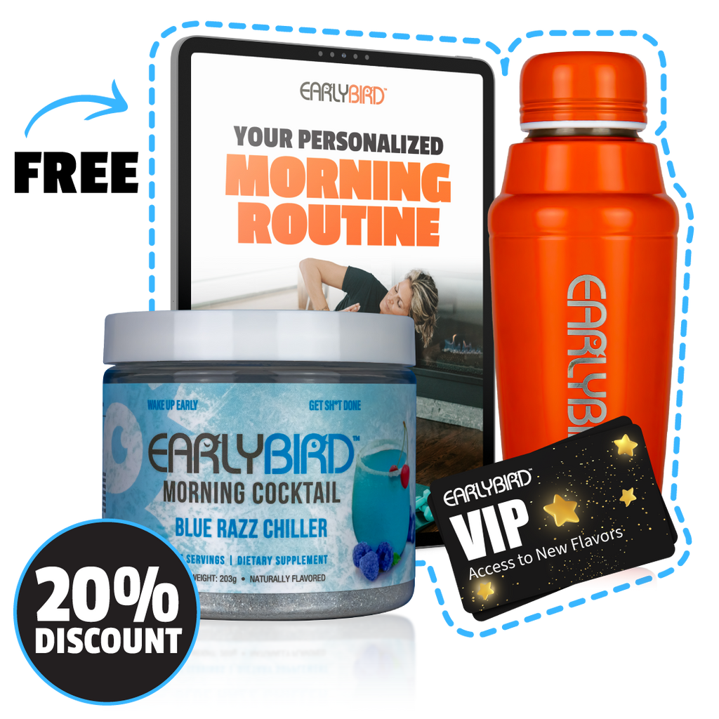 VIP EarlyBird Morning Cocktail w/ Free Cocktail Shaker