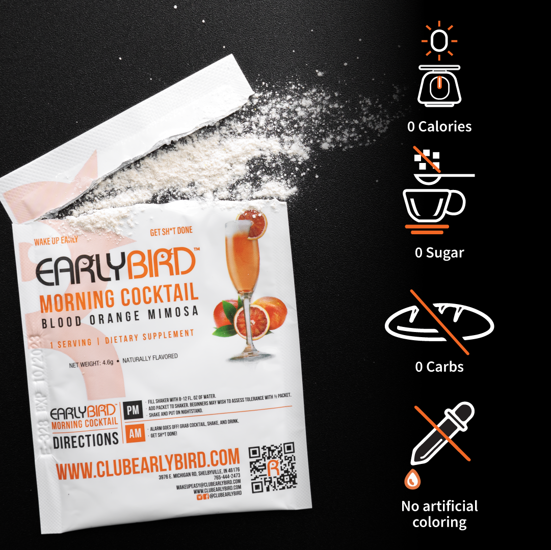 EarlyBird Morning Cocktail Travel Packets