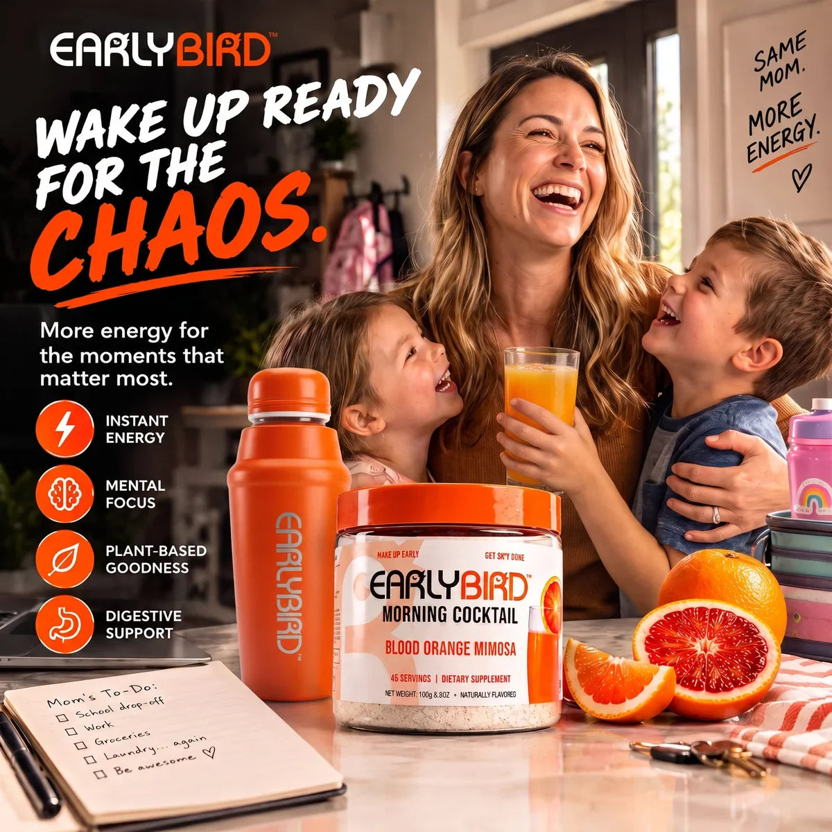 Wake up ready for the chaos — EarlyBird Morning Cocktail for busy mornings